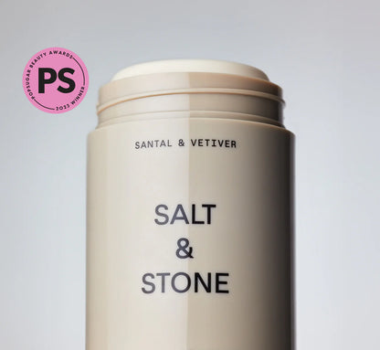 SALT &amp; STONE natūralus dezodorantas &quot;Santal &amp; Vetiver&quot;, 75 g