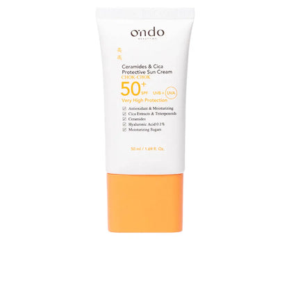 ONDO apsauginis kremas nuo saulės su keramidais SPF50, 50 ml