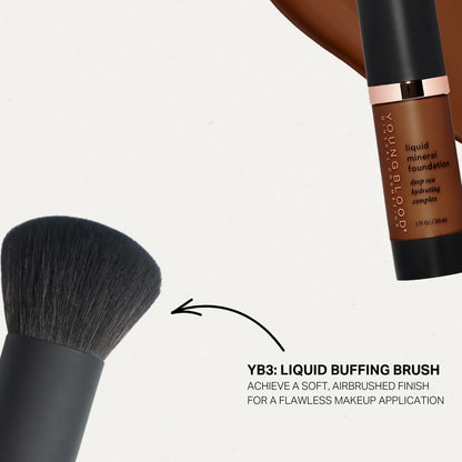 YOUNGBLOOD makiažo šepetėlis „Liquid Buffing Luxe Brush” (YB3)