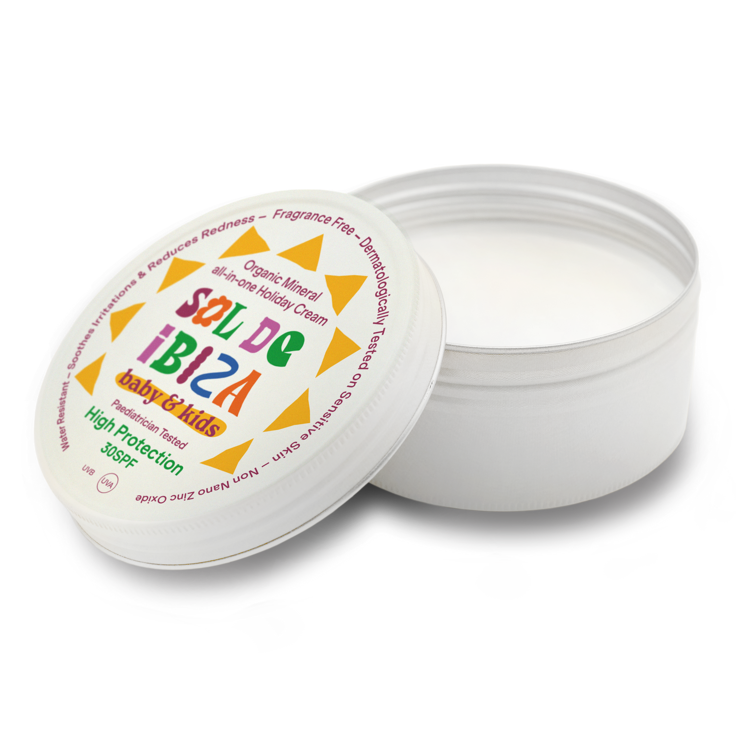 SOL DE IBIZA face and body sun protection cream for children BABY&amp;amp;KIDS SPF 30, 100 g