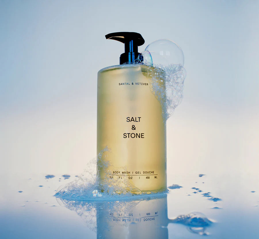 SALT &amp; STONE kūno prausiklis, 450 ml