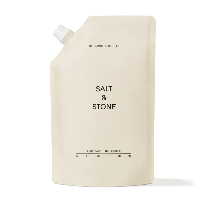 SALT &amp; STONE body wash refill &quot;Bergamot &amp; Eucalyptus&quot;, 946 ml