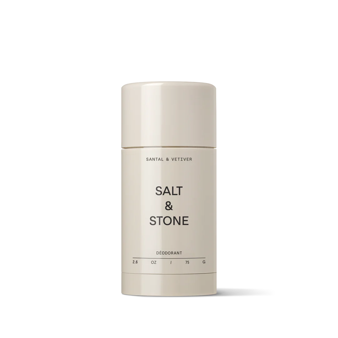 SALT &amp; STONE natūralus dezodorantas &quot;Santal &amp; Vetiver&quot;, 75 g