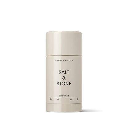 SALT &amp; STONE natūralus dezodorantas &quot;Santal &amp; Vetiver&quot;, 75 g