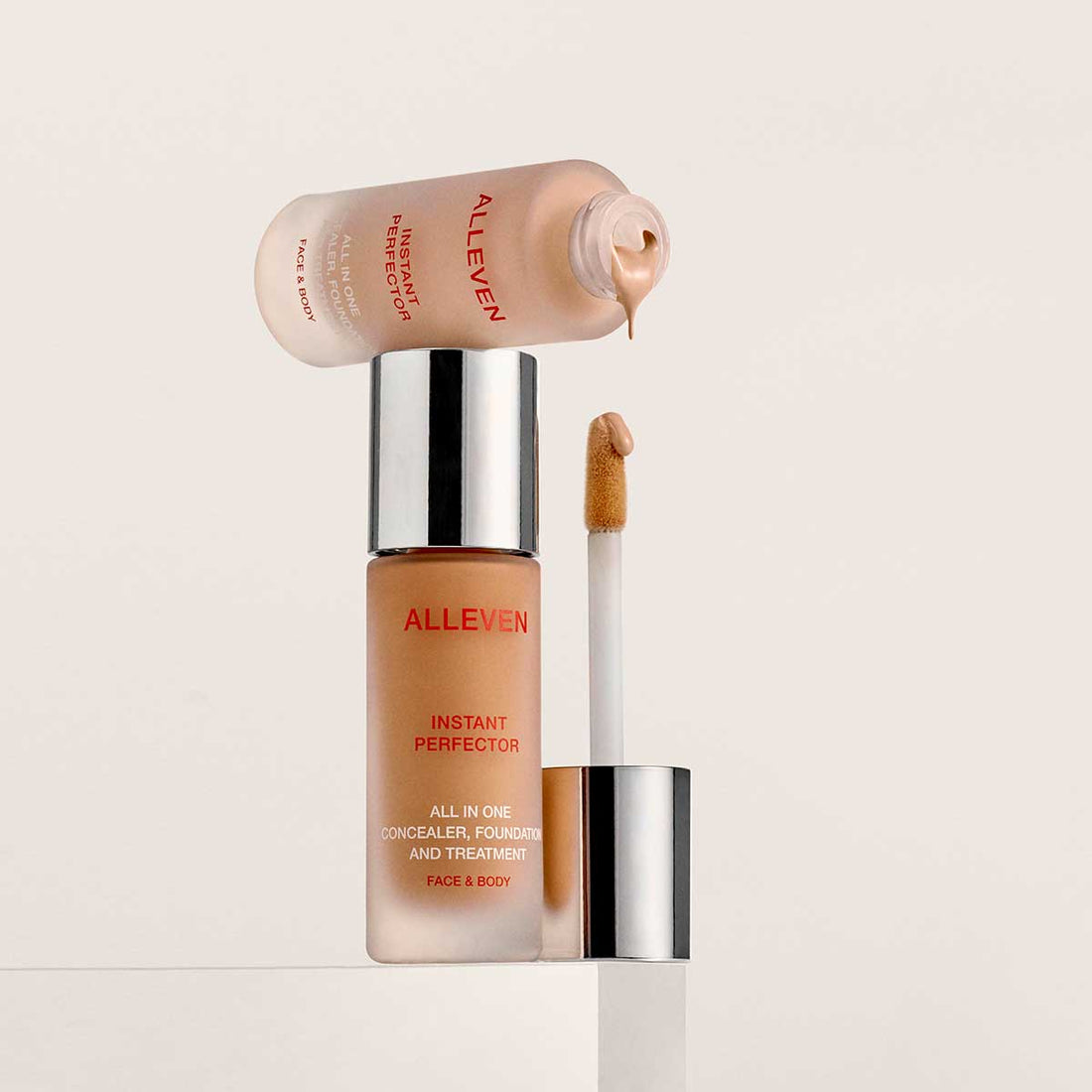 ALLEVEN liquid foundation and concealer in one &quot;Instant Perfector&quot;, 20 ml 