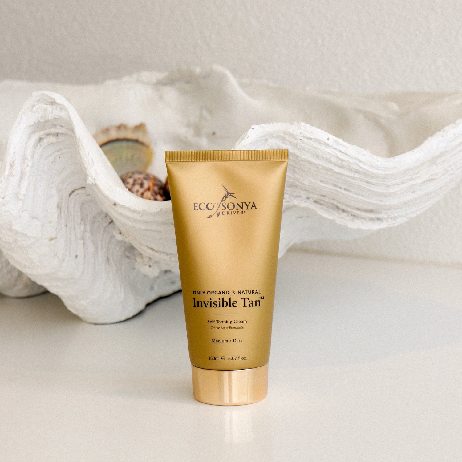 ECO by SONYA savaiminio įdegio kremas „Invisible Tan“, 150 ml