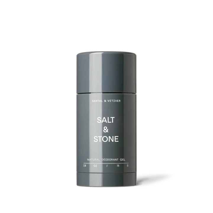 SALT &amp; STONE natural gel deodorant &quot;Santal &amp; Vetiver&quot;, 75 g