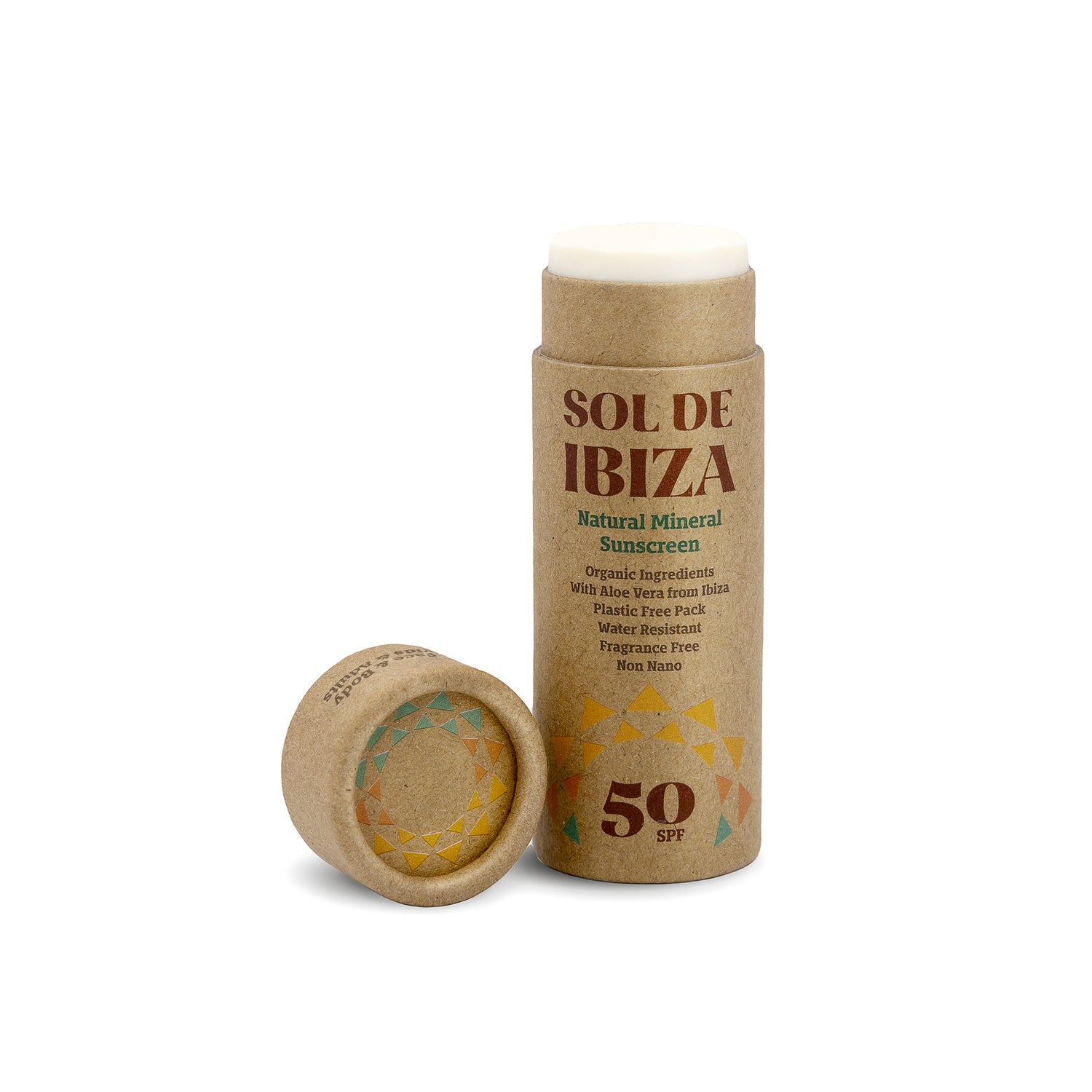 SOL DE IBIZA išsukamas pieštukas nuo saulės veidui ir kūnui su SPF 50, 45 g