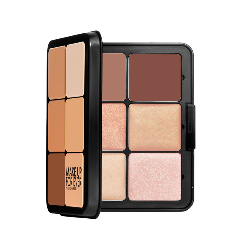 MAKE UP FOR EVER 12-color powder palette &quot;Ultra HD Palette&quot;, 27.6 g