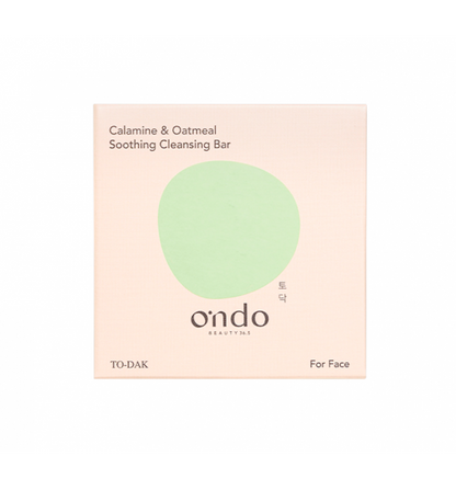 ONDO prausimosi muilas &quot;Calamine &amp; Oatmeal Soothing Cleansing Bar&quot;, 70 g