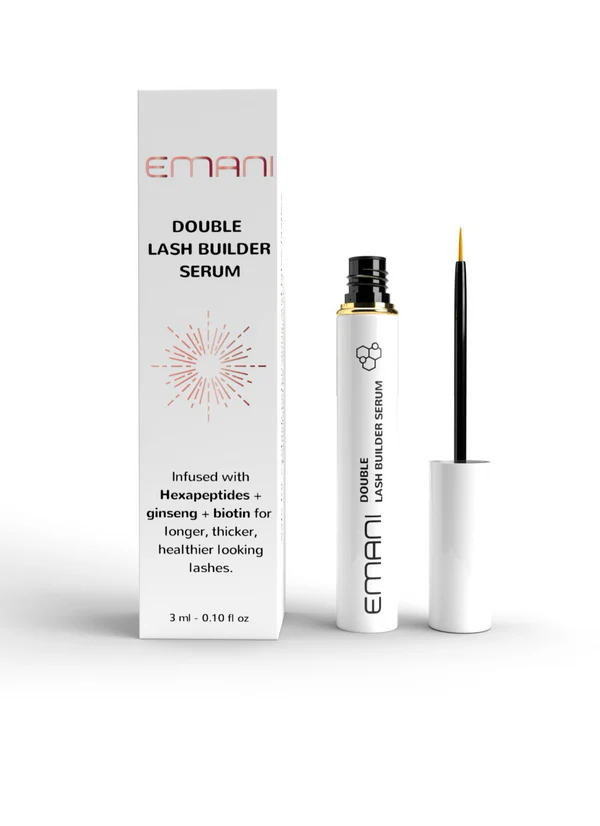 EMANI blakstienų serumas &quot;Double Lash Builder Serum&quot;, 3 ml