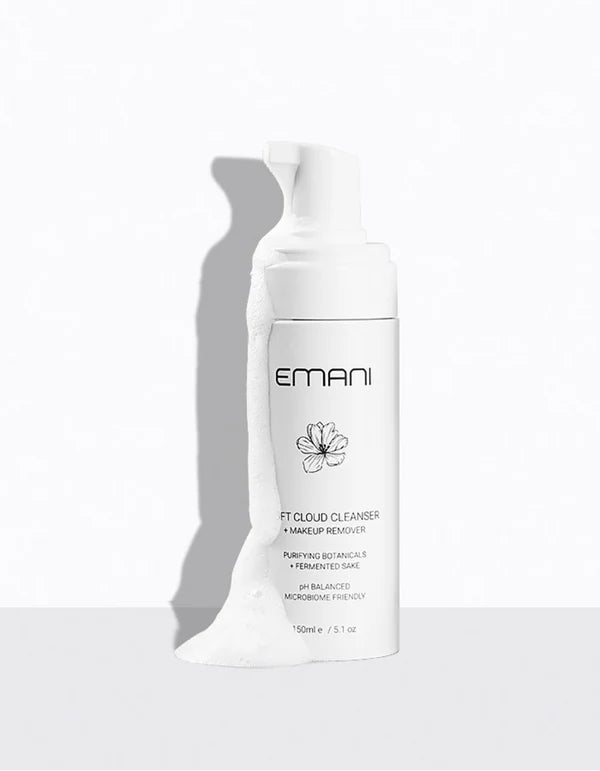 EMANI veido prausiklis &quot;Soft Cloud Cleanser + Makeup Remover&quot;, 150 ml