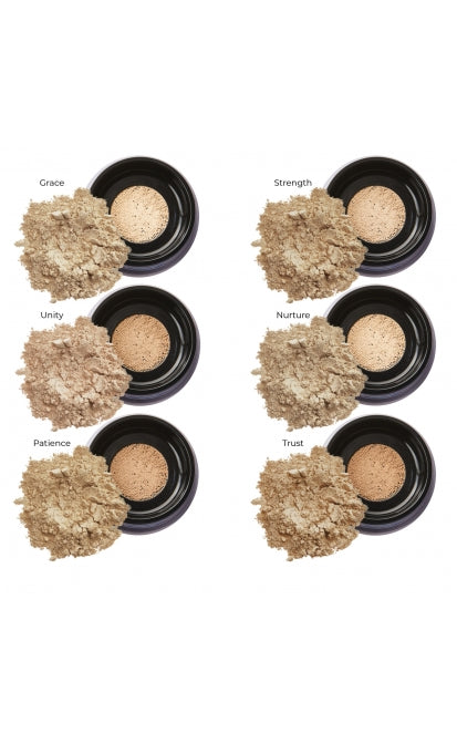 INIKA loose mineral powder with sun protection (SPF25) 8g.