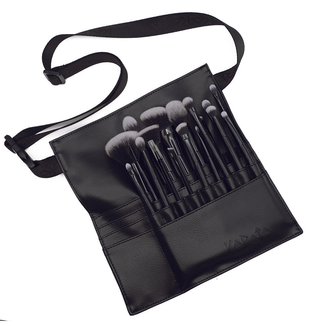 KARAJA makiažo šepetėlių rinkinys &quot;K-PROFESSIONAL BRUSH SET&quot; 18 vnt.