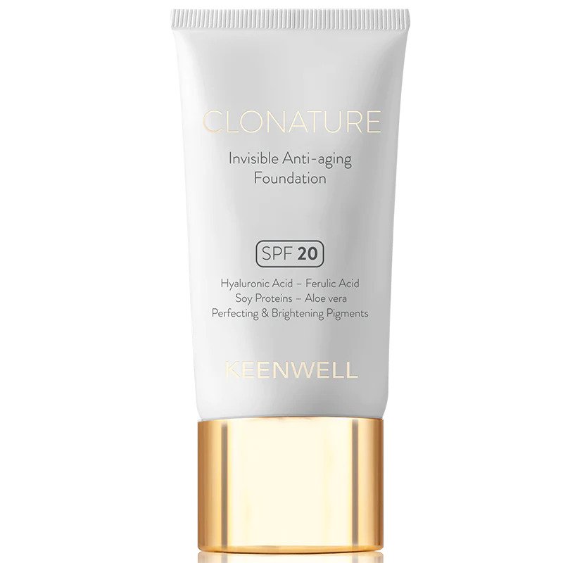 KEENWELL jauninantis makiažo pagrindas &quot;Clonature&quot; su SPF 20, 30 ml