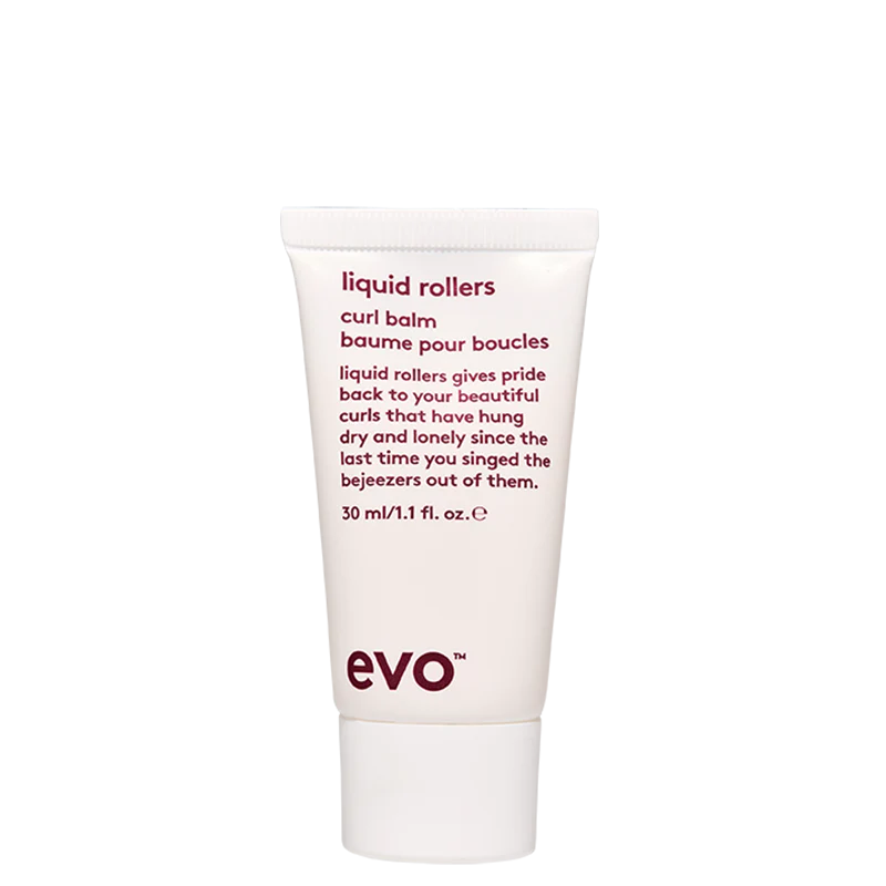EVO balzamas garbanotiems plaukams „Liquid Rollers“, 30 ml