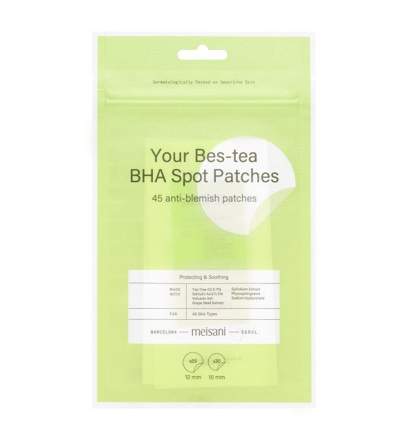 MEISANI pleistrai spuogeliams &quot;Your Best-Tea BHA Spot Patches&quot;, 45 vnt