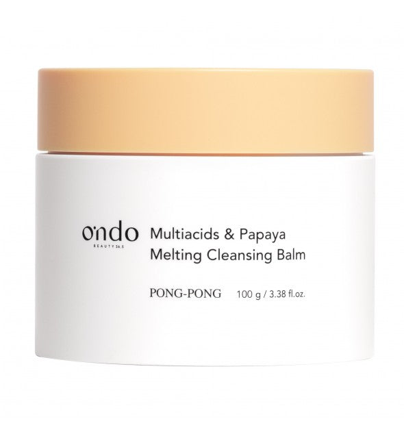 ONDO valomasis balzamas &quot;Multiacids &amp; Papaya Cleansing Balm&quot;, 100 g