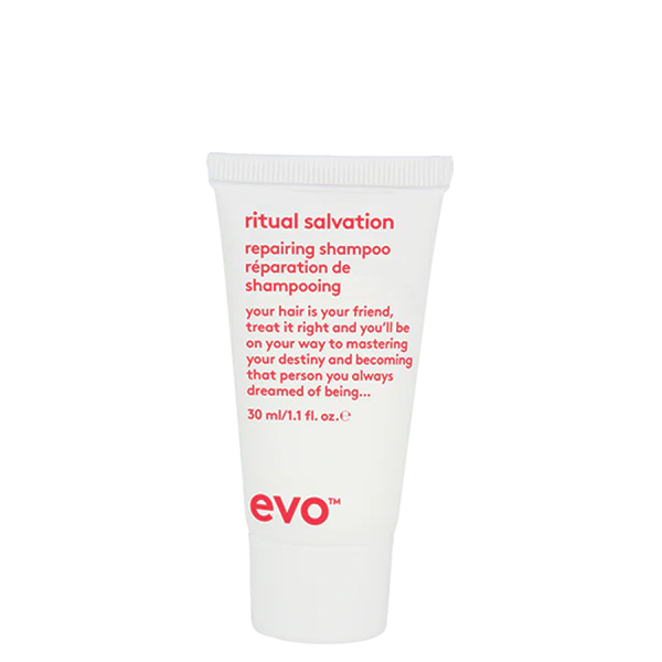 EVO plaukus puoselėjantis šampūnas „Ritual Salvation&quot;, 30 ml