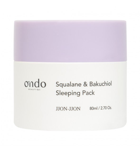 ONDO naktinė kaukė &quot;Squalane &amp; Bakuchiol Sleeping Pack&quot;, 80 ml