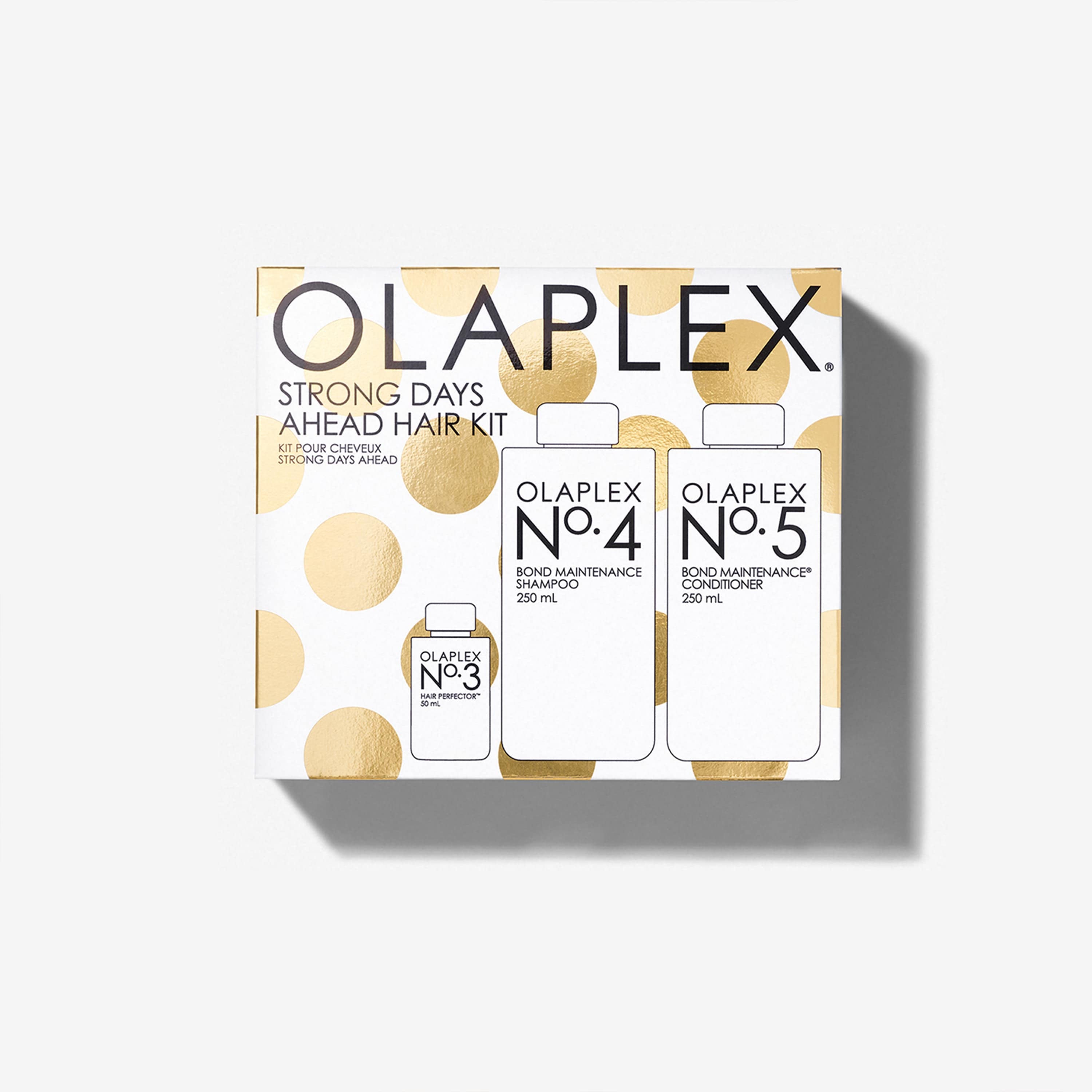 OLAPLEX plaukų priemonių rinkinys „Strong Days Ahead“