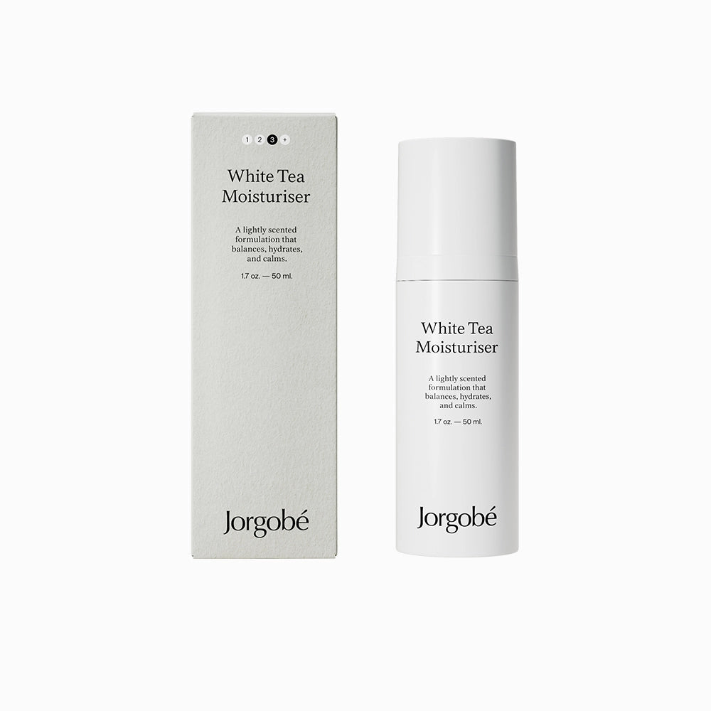 JORGOBE multifunctional cream for all skin types &quot;White Tea Balancing Cream&quot;, 50 g