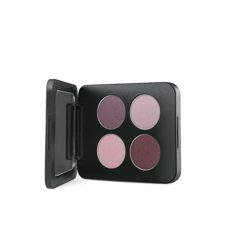 YOUNGBLOOD Presuotų mineralinių akių šešėlių paletė “Pressed Mineral Eyeshadow Quad”, 4 g