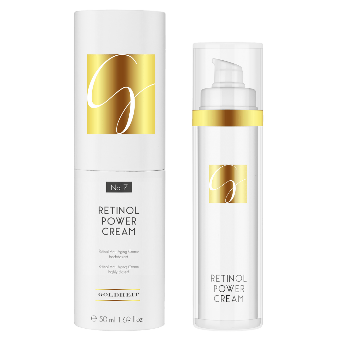 GOLDHEIT jauninantis kremas su retinoliu, 50 ml