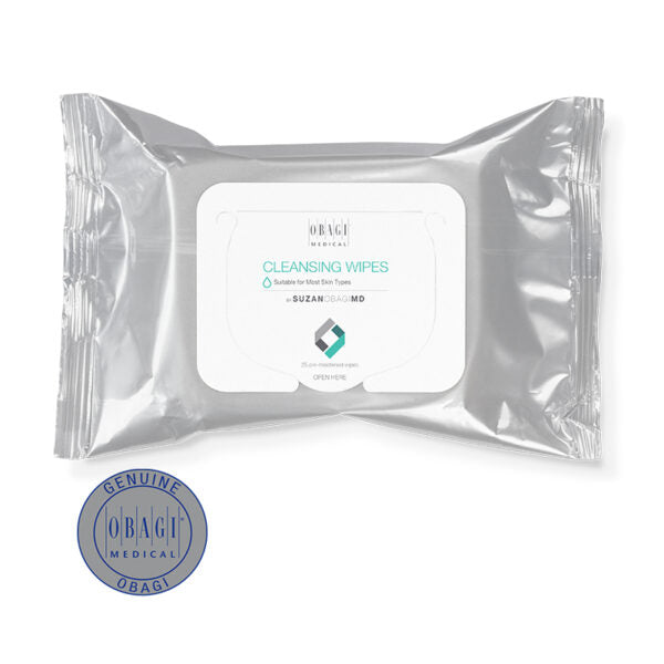 OBAGI Cleansing wipes for removing make-up, 25 pcs.