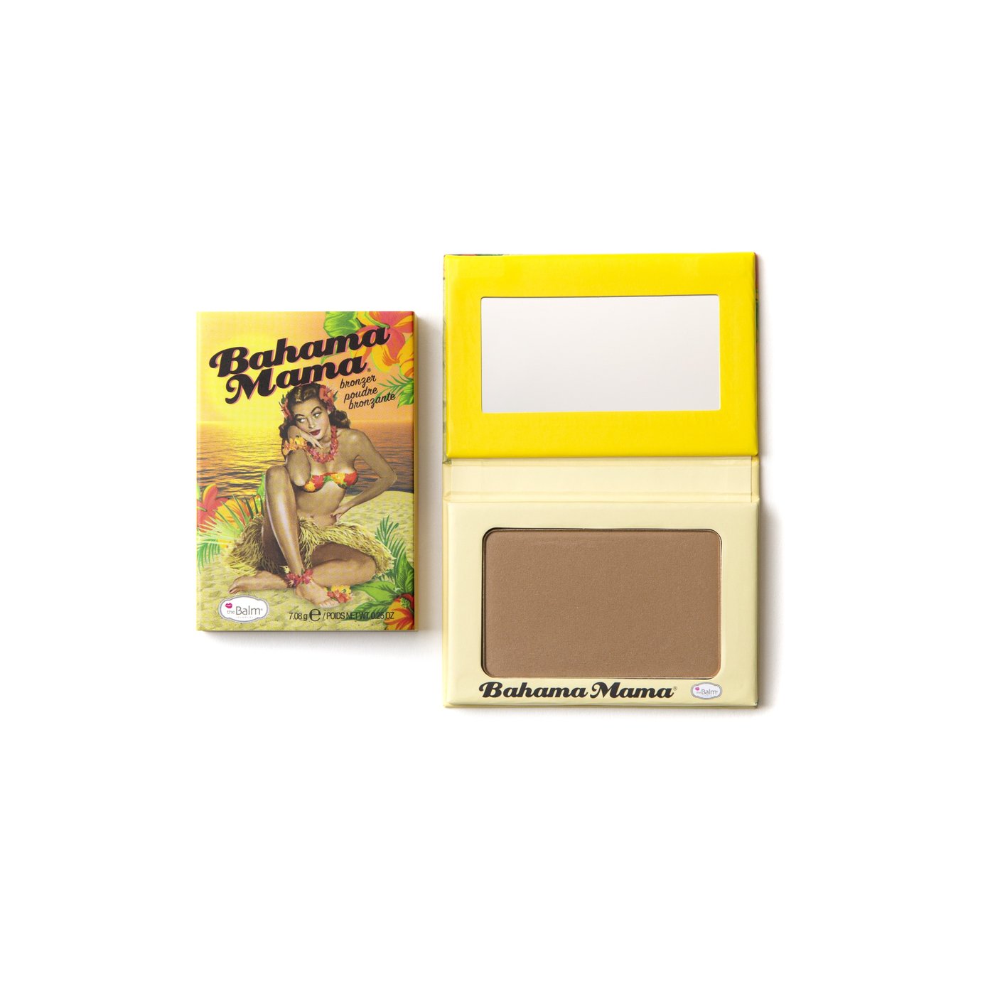 THE BALM bronzantas, šešėliai ir kontūravimo pudra &quot;Bahama Mama&quot;, 7.08 g.