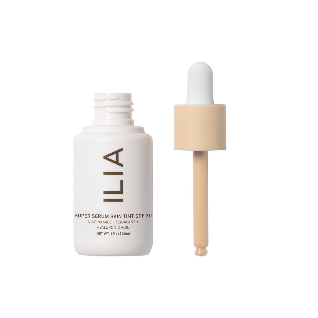 ILIA &quot;SUPER SKIN&quot; foundation-serum with shade and SPF30 protection, 30 ml