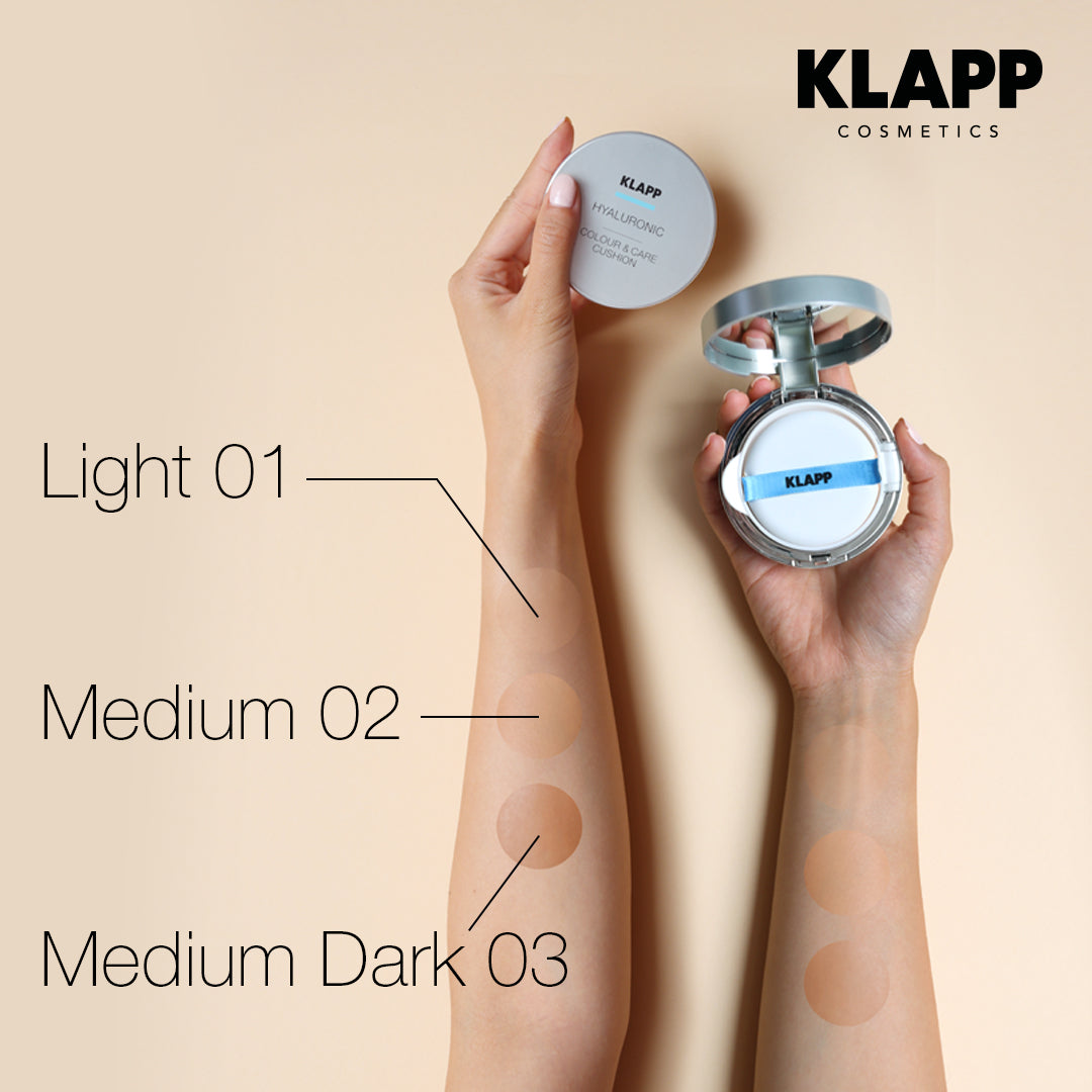 KLAPP CUSHION foundation with hyaluron 15g.