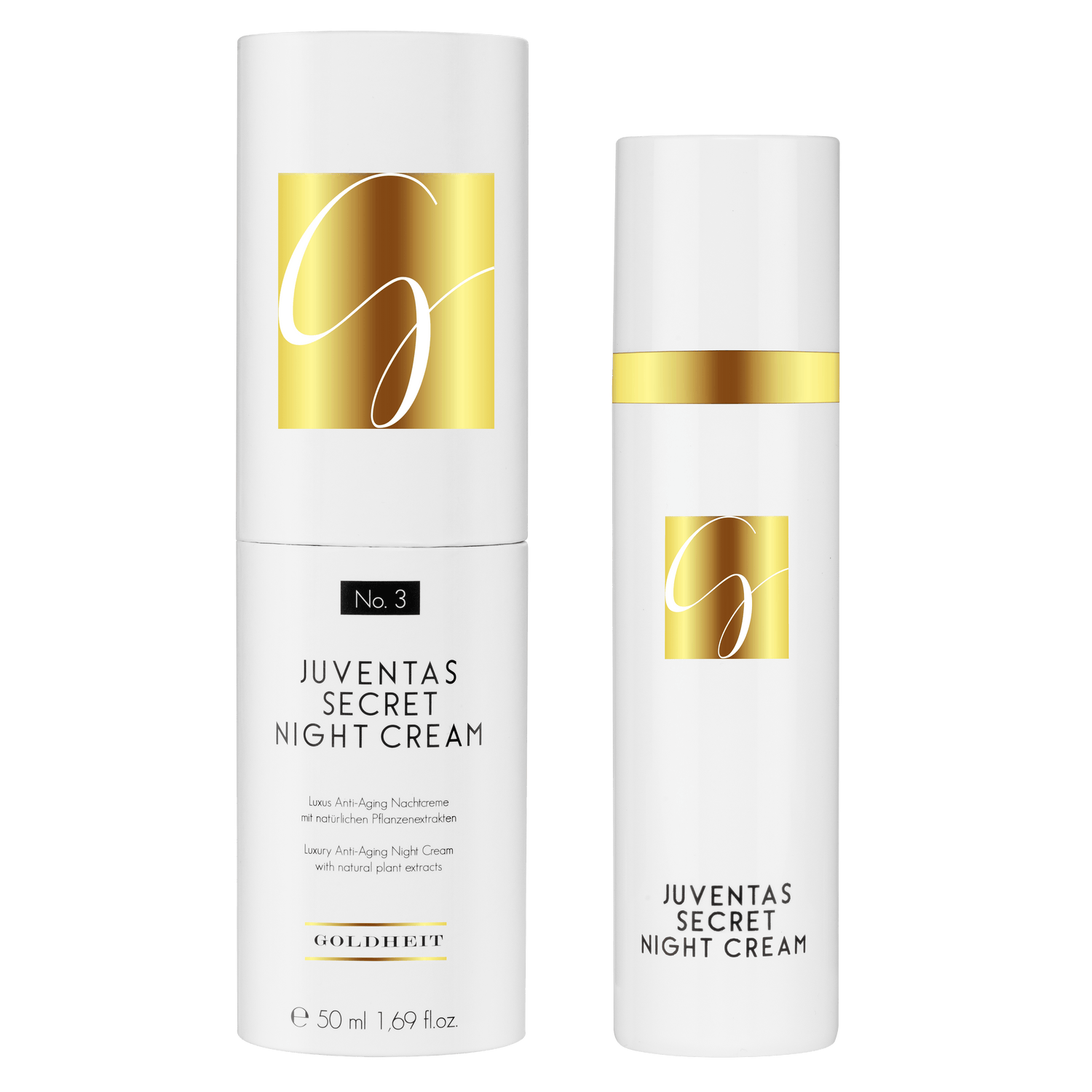 GOLDHEIT jauninantis naktinis veido kremas, 50 ml