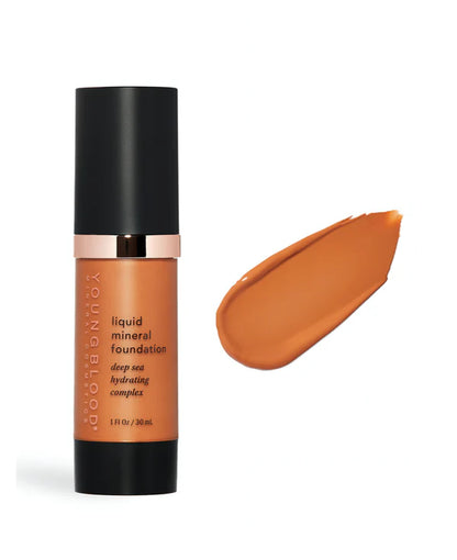 YOUNGBLOOD skystas mineralinis makiažo pagrindas “Liquid Mineral Foundation”, 30 ml