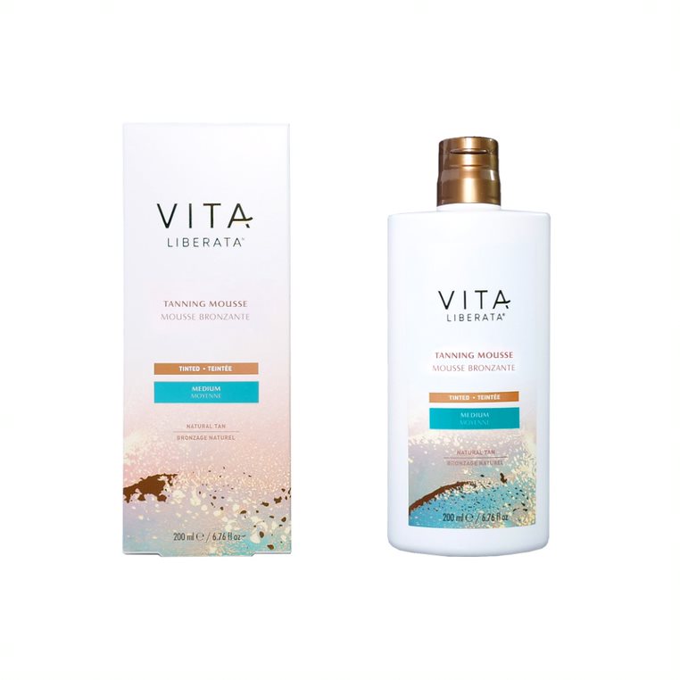 VITA LIBERATA savaiminio įdegio putos su alijošiumi ir haliuronu, 200 ml