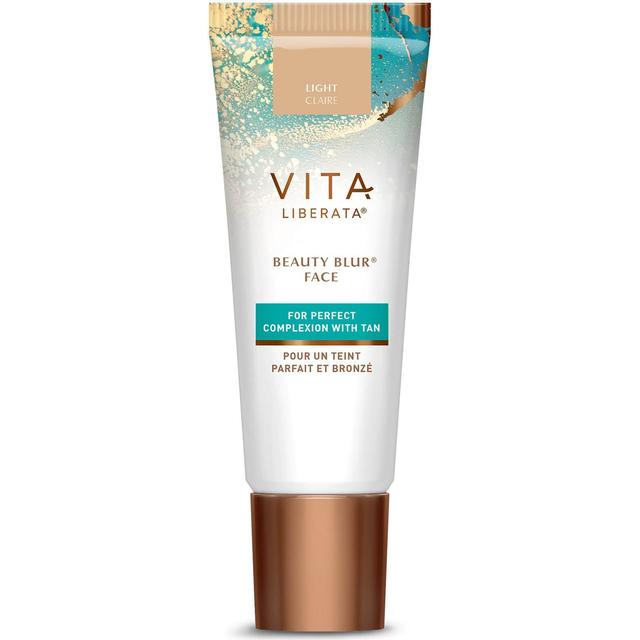 VITA LIBERATA momentinio poveikio veido pudra su ilgalaikiu savaiminio įdegio efektu &quot;Beauty Blur Sunless Glow&quot;, 30 ml