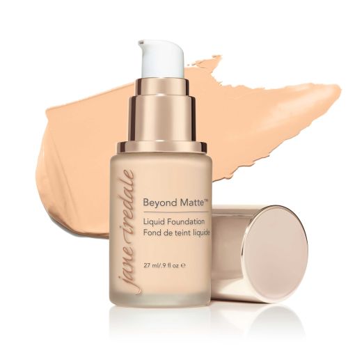 JANE IREDALE Beyond Matte Liquid Foundation - matifikuojantis skystas mineralinis makiažo pagrindas, 27 ml