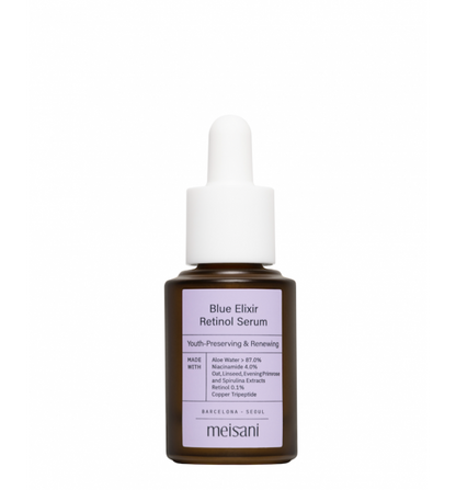 MEISANI serumas su retinoliu ‘‘Blue Elixir‘‘, 15 ml