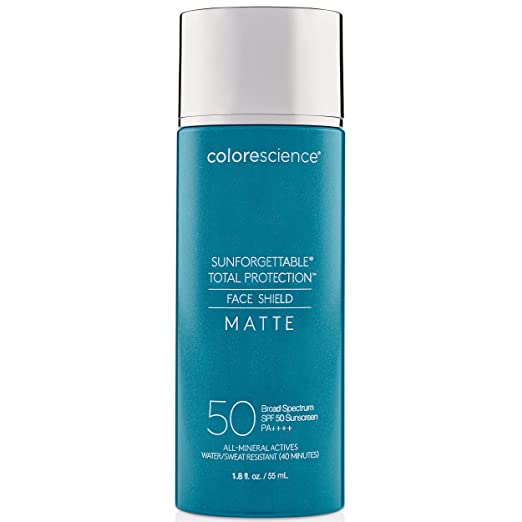 COLORESCIENCE SUNFORGETTABLE® mineralinė apsauga nuo saulės su atspalviu (MATTE) SPF 50, 55 ml