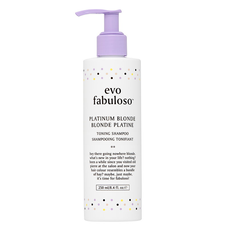 EVO Fabuloso tonuojantis šampūnas „Platinum Blonde“, 250 ml