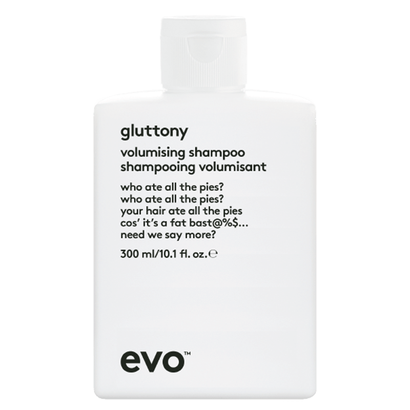 EVO apimties suteikiantis šampūnas „Gluttony“, 300 ml